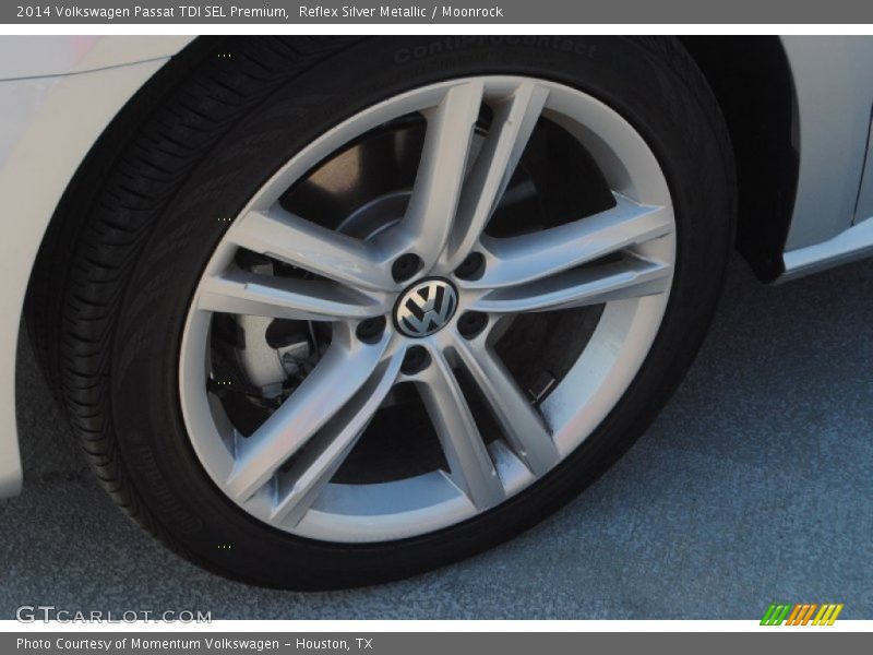 Reflex Silver Metallic / Moonrock 2014 Volkswagen Passat TDI SEL Premium