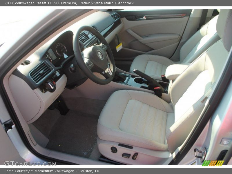 Reflex Silver Metallic / Moonrock 2014 Volkswagen Passat TDI SEL Premium