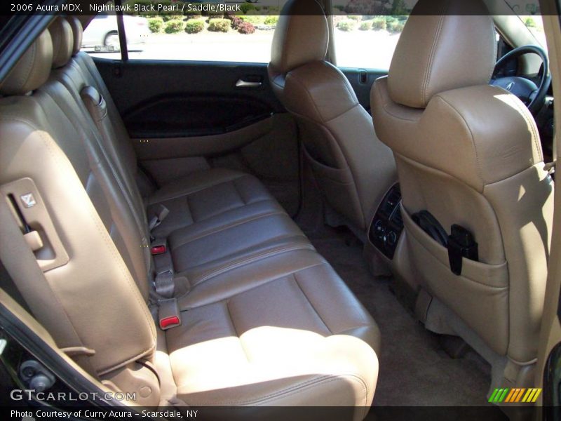 Nighthawk Black Pearl / Saddle/Black 2006 Acura MDX