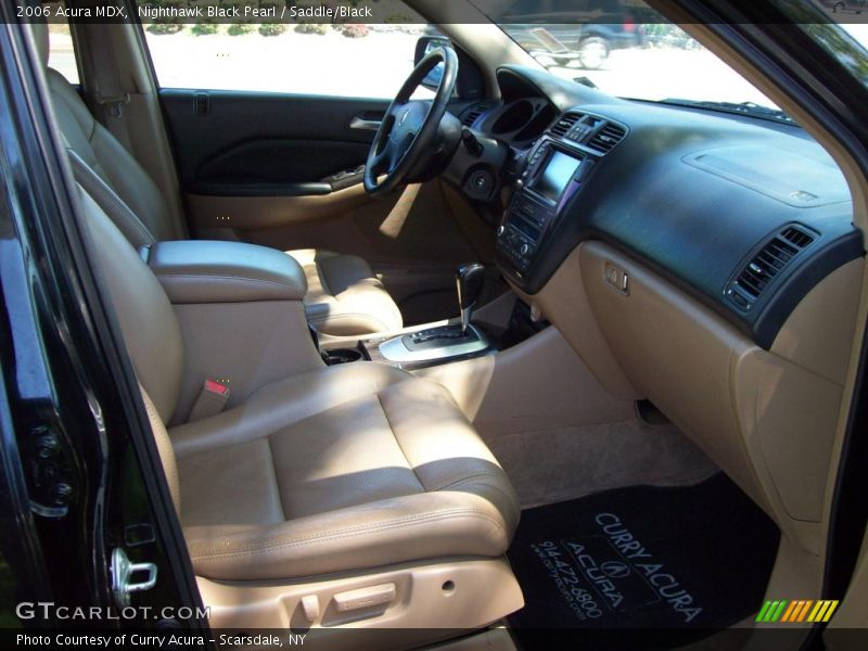 Nighthawk Black Pearl / Saddle/Black 2006 Acura MDX