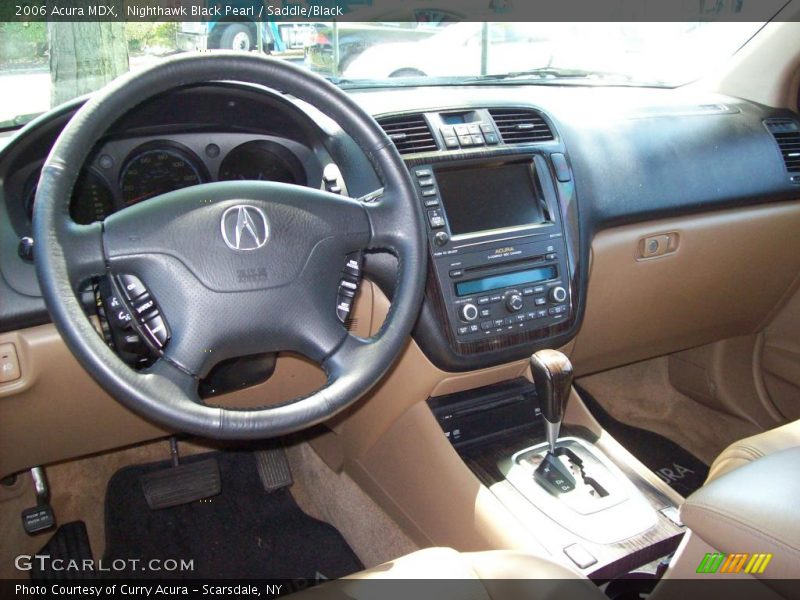 Nighthawk Black Pearl / Saddle/Black 2006 Acura MDX