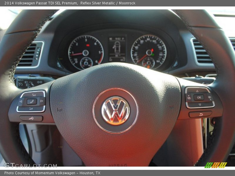 Reflex Silver Metallic / Moonrock 2014 Volkswagen Passat TDI SEL Premium