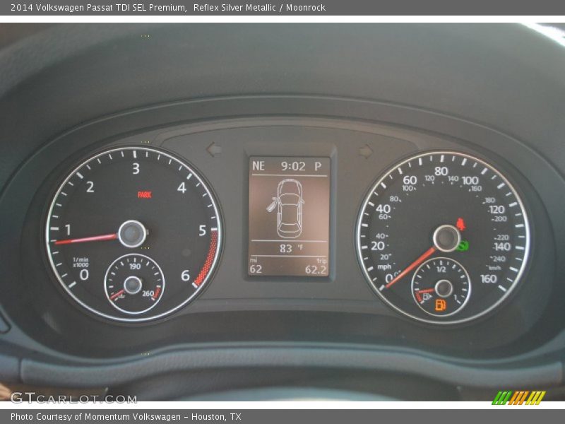 Reflex Silver Metallic / Moonrock 2014 Volkswagen Passat TDI SEL Premium
