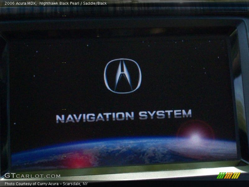 Nighthawk Black Pearl / Saddle/Black 2006 Acura MDX