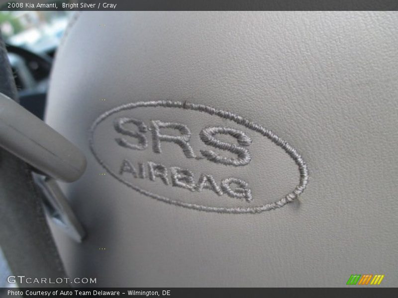 Bright Silver / Gray 2008 Kia Amanti