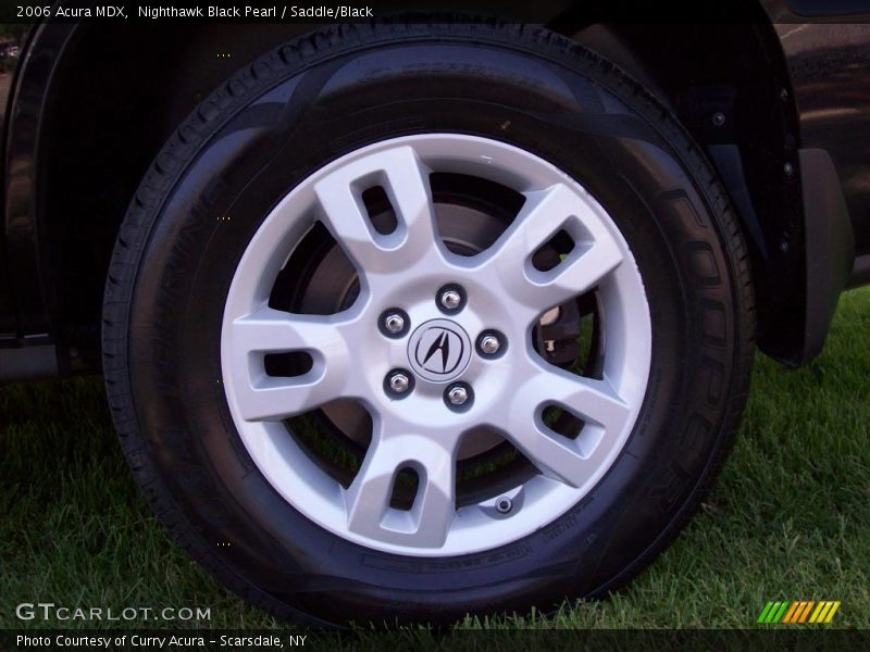 Nighthawk Black Pearl / Saddle/Black 2006 Acura MDX