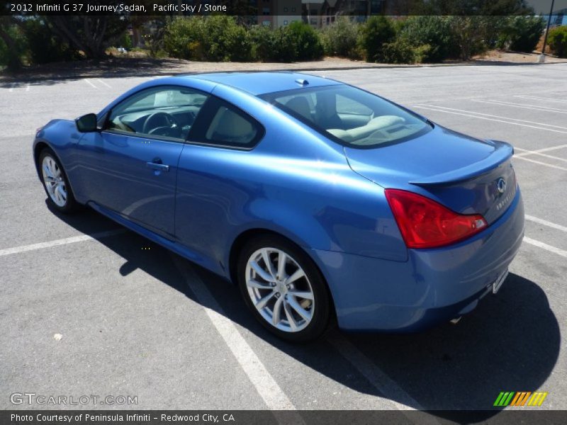 Pacific Sky / Stone 2012 Infiniti G 37 Journey Sedan