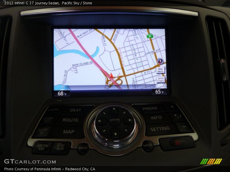 Pacific Sky / Stone 2012 Infiniti G 37 Journey Sedan