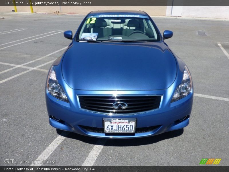 Pacific Sky / Stone 2012 Infiniti G 37 Journey Sedan