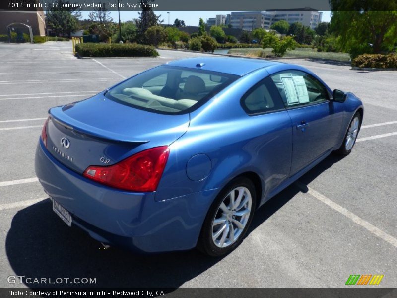 Pacific Sky / Stone 2012 Infiniti G 37 Journey Sedan