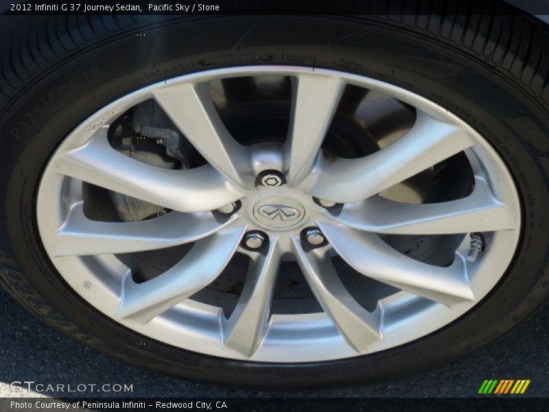 Pacific Sky / Stone 2012 Infiniti G 37 Journey Sedan