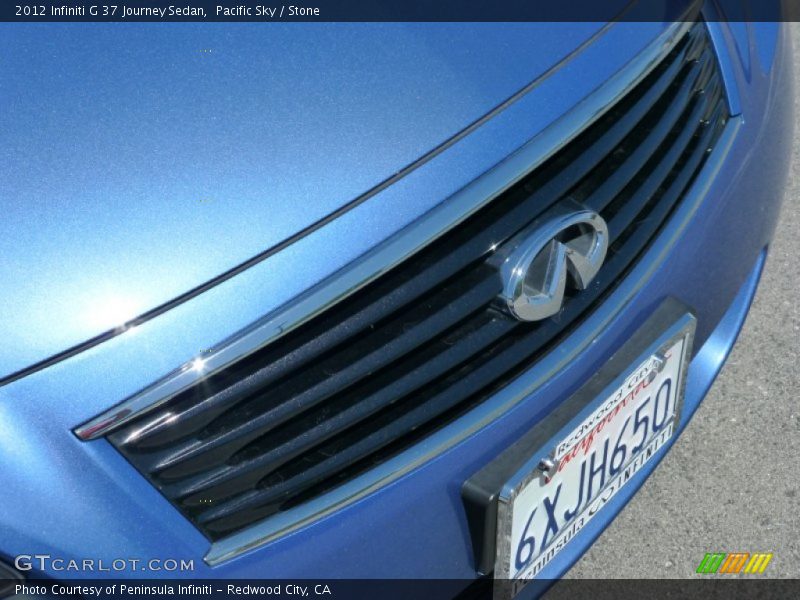 Pacific Sky / Stone 2012 Infiniti G 37 Journey Sedan