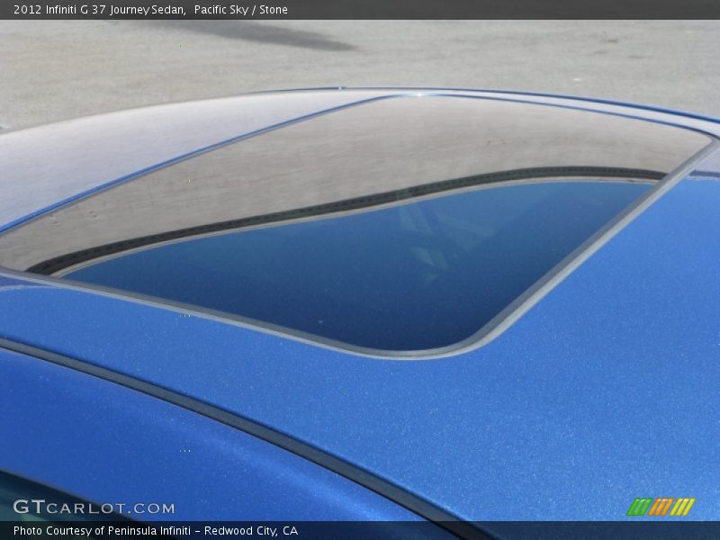 Pacific Sky / Stone 2012 Infiniti G 37 Journey Sedan