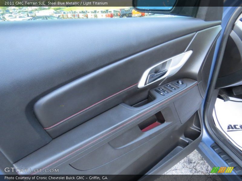Steel Blue Metallic / Light Titanium 2011 GMC Terrain SLE