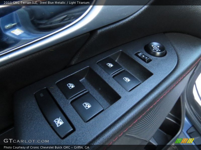 Steel Blue Metallic / Light Titanium 2011 GMC Terrain SLE