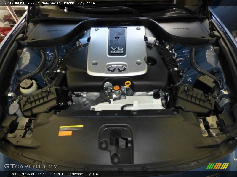 Pacific Sky / Stone 2012 Infiniti G 37 Journey Sedan