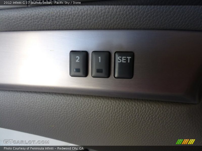 Pacific Sky / Stone 2012 Infiniti G 37 Journey Sedan