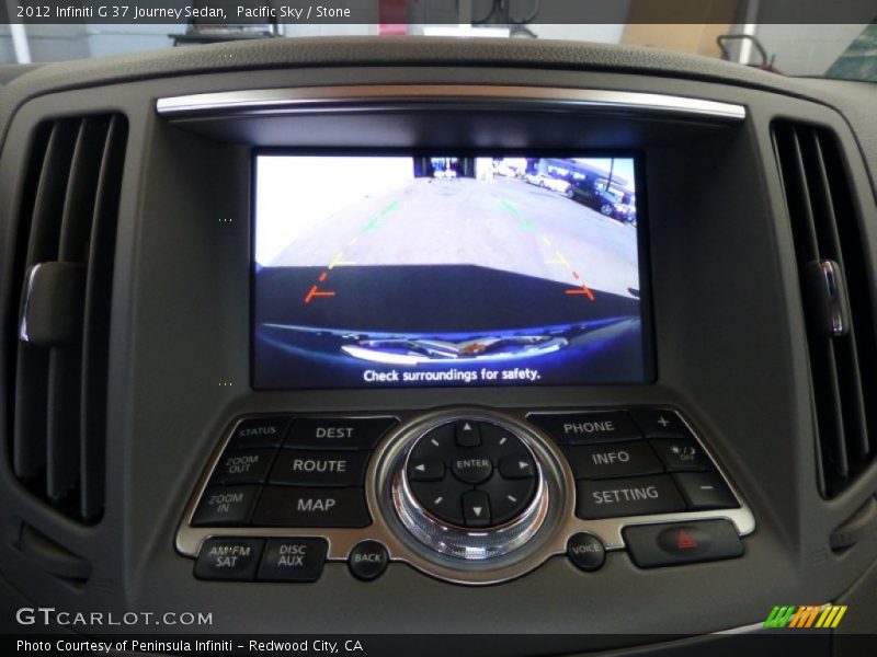 Pacific Sky / Stone 2012 Infiniti G 37 Journey Sedan
