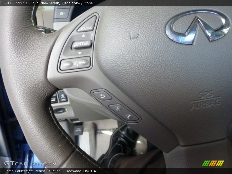 Pacific Sky / Stone 2012 Infiniti G 37 Journey Sedan