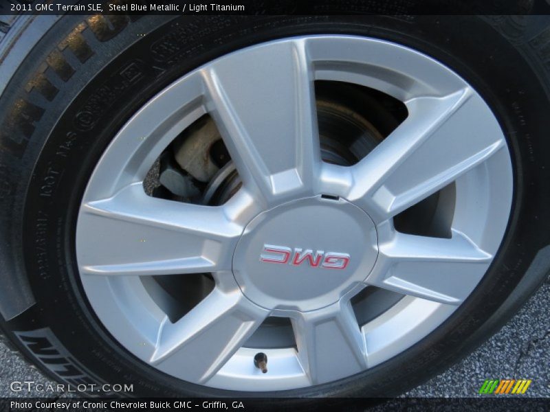 Steel Blue Metallic / Light Titanium 2011 GMC Terrain SLE