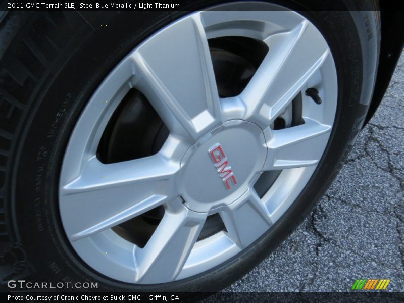 Steel Blue Metallic / Light Titanium 2011 GMC Terrain SLE