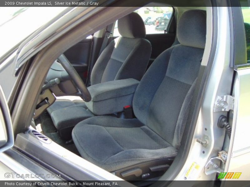 Silver Ice Metallic / Gray 2009 Chevrolet Impala LS