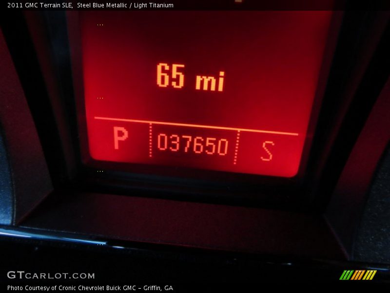 Steel Blue Metallic / Light Titanium 2011 GMC Terrain SLE