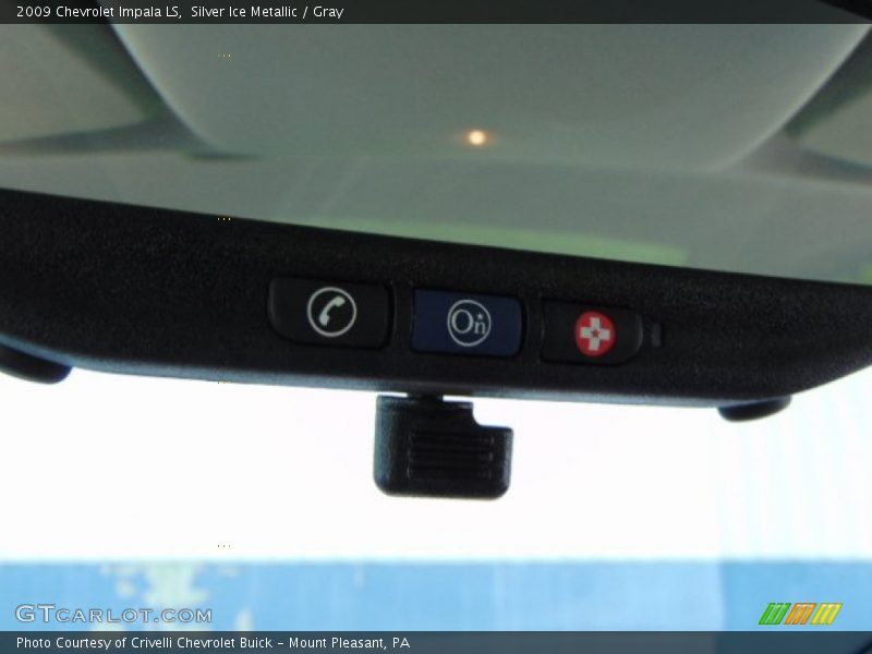 Silver Ice Metallic / Gray 2009 Chevrolet Impala LS