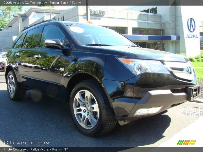 Formal Black / Ebony 2008 Acura MDX Technology