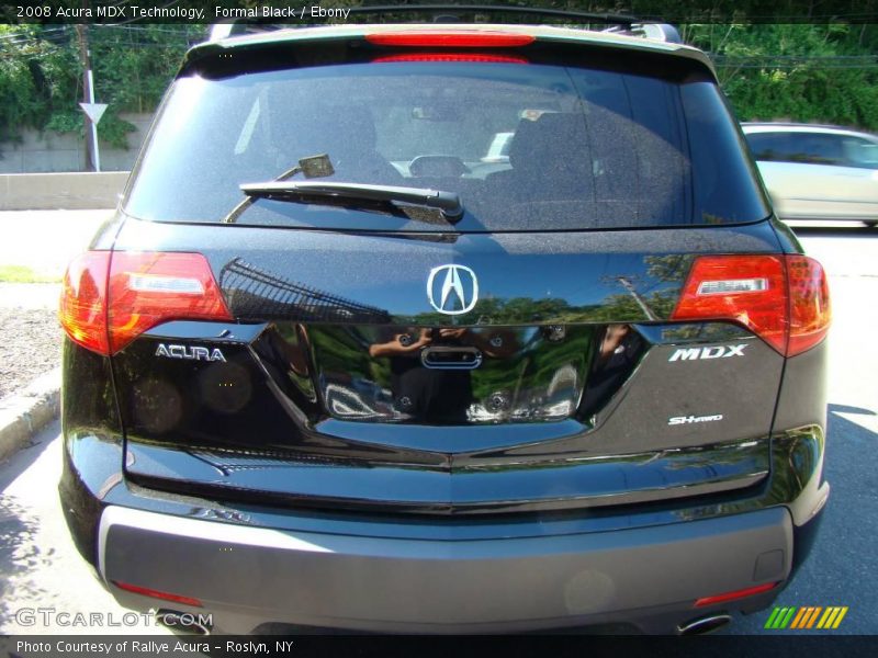 Formal Black / Ebony 2008 Acura MDX Technology