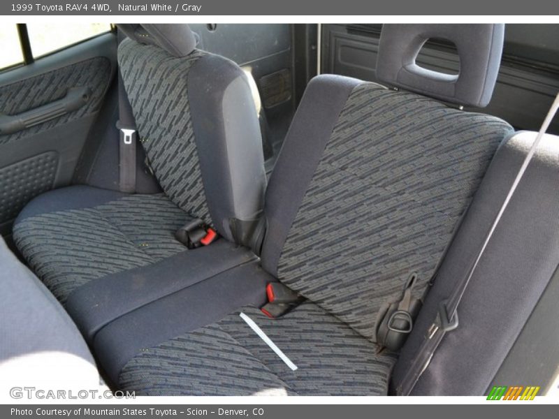 Natural White / Gray 1999 Toyota RAV4 4WD
