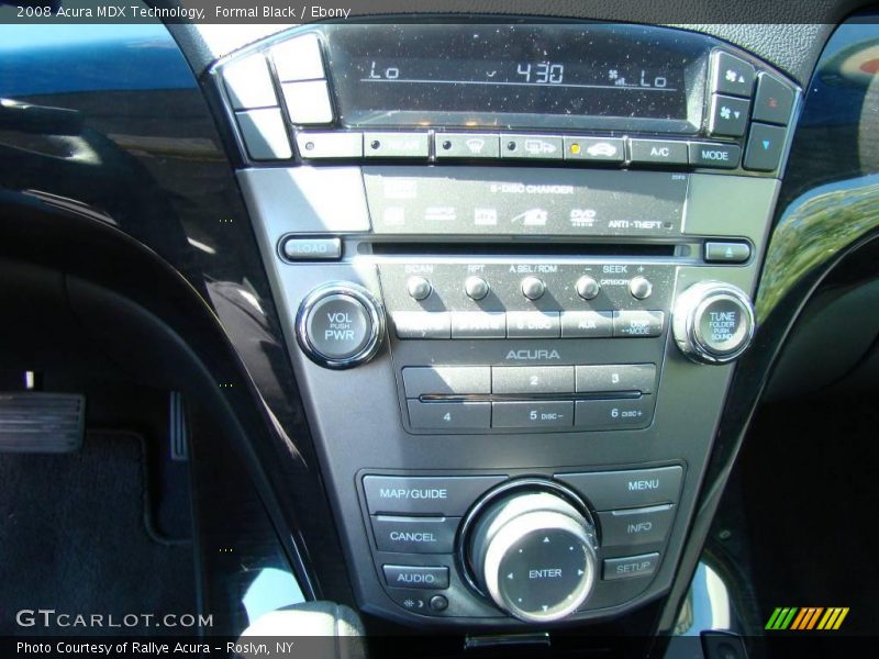 Formal Black / Ebony 2008 Acura MDX Technology