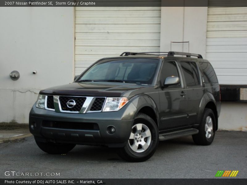 Storm Gray / Graphite 2007 Nissan Pathfinder SE