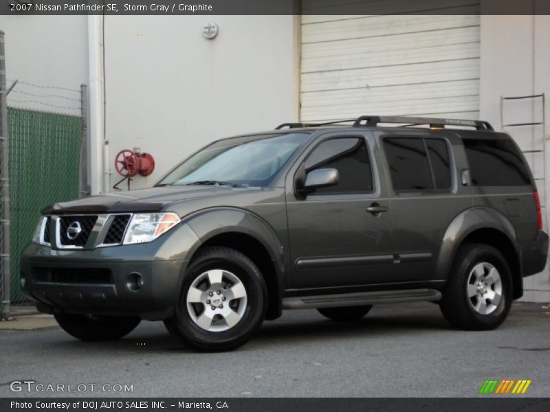 Storm Gray / Graphite 2007 Nissan Pathfinder SE