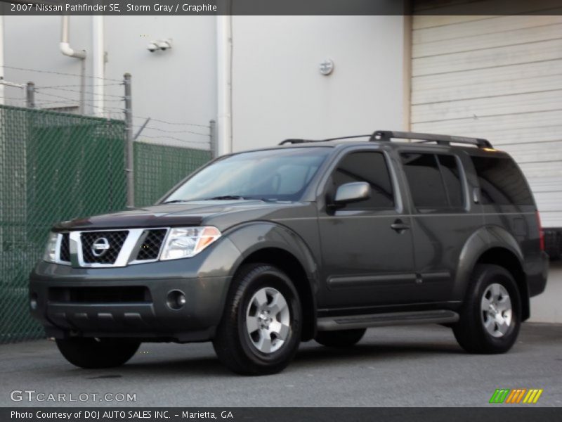 Storm Gray / Graphite 2007 Nissan Pathfinder SE
