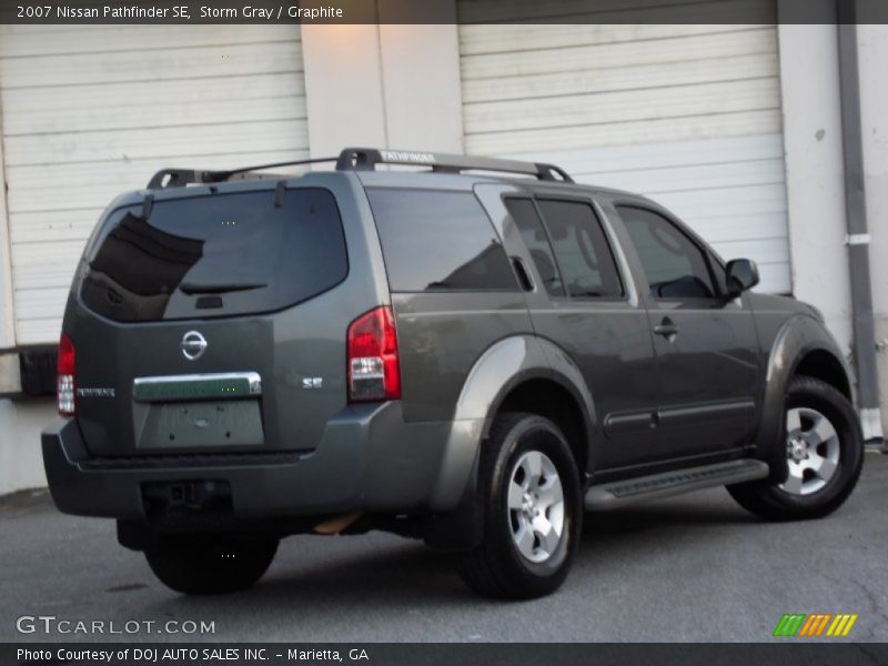 Storm Gray / Graphite 2007 Nissan Pathfinder SE