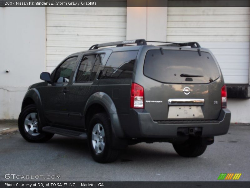 Storm Gray / Graphite 2007 Nissan Pathfinder SE