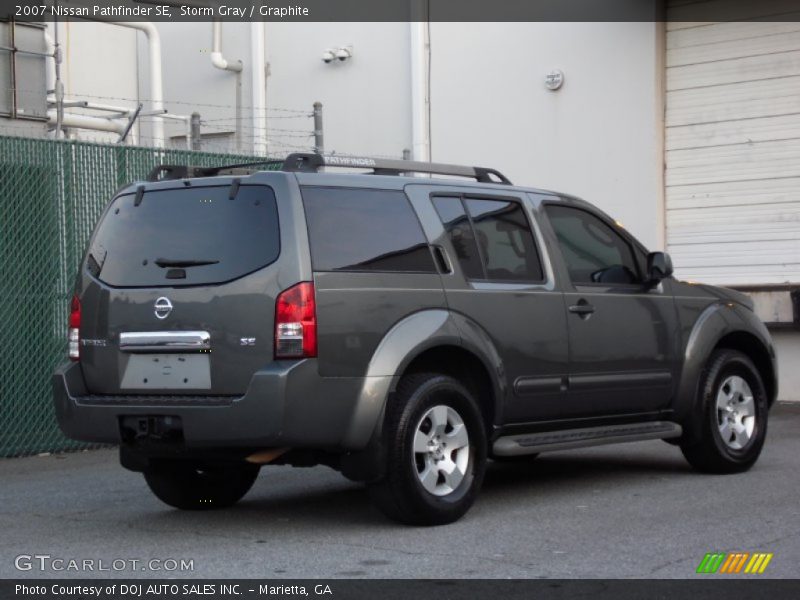 Storm Gray / Graphite 2007 Nissan Pathfinder SE