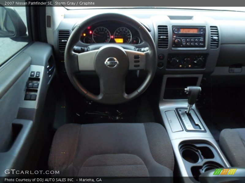 Storm Gray / Graphite 2007 Nissan Pathfinder SE