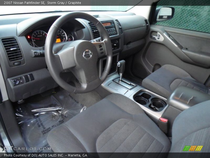 Storm Gray / Graphite 2007 Nissan Pathfinder SE