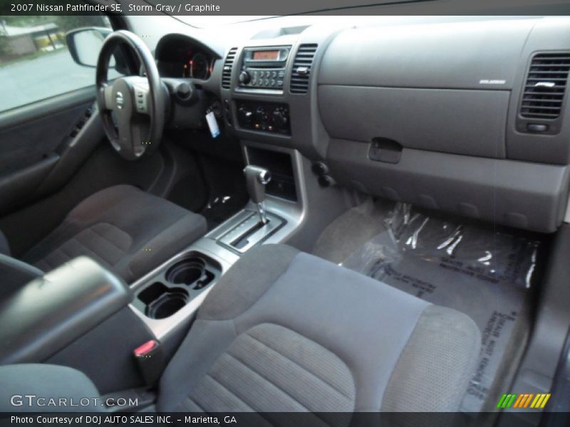 Storm Gray / Graphite 2007 Nissan Pathfinder SE