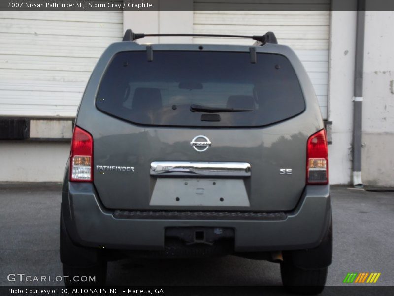 Storm Gray / Graphite 2007 Nissan Pathfinder SE