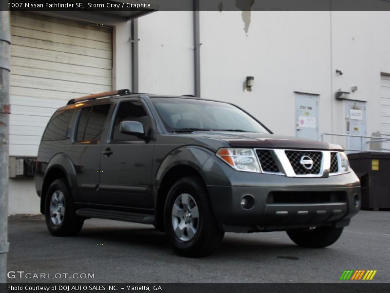 Storm Gray / Graphite 2007 Nissan Pathfinder SE