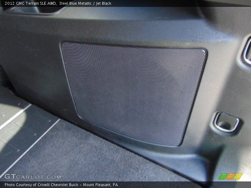 Steel Blue Metallic / Jet Black 2012 GMC Terrain SLE AWD