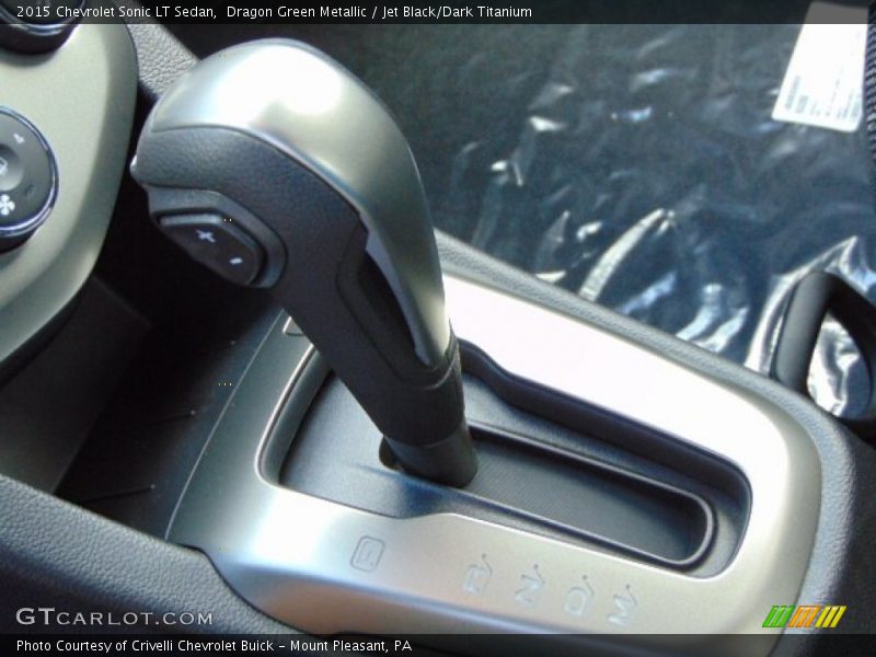Dragon Green Metallic / Jet Black/Dark Titanium 2015 Chevrolet Sonic LT Sedan