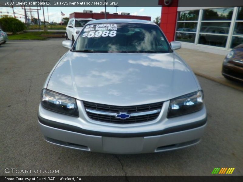 Galaxy Silver Metallic / Medium Gray 2003 Chevrolet Impala LS