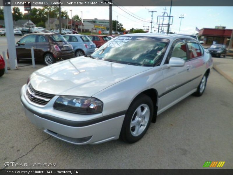 Galaxy Silver Metallic / Medium Gray 2003 Chevrolet Impala LS