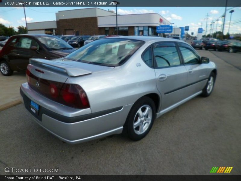 Galaxy Silver Metallic / Medium Gray 2003 Chevrolet Impala LS