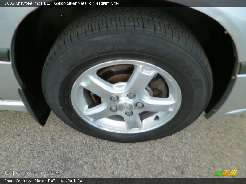 Galaxy Silver Metallic / Medium Gray 2003 Chevrolet Impala LS
