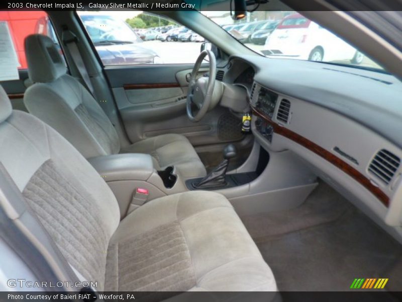 Galaxy Silver Metallic / Medium Gray 2003 Chevrolet Impala LS